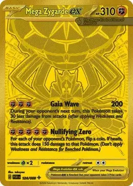 Mega Zygarde ex 124/088, Perfect Order